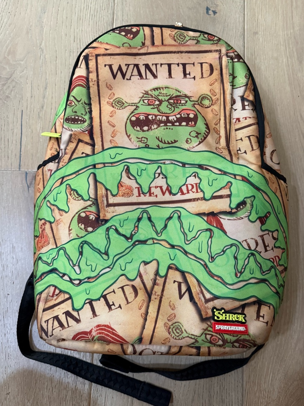 Sprayground Shrek Wanted Backpack
